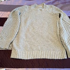 Loft grey sweater size small